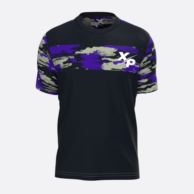 Camo Stripe Short Sleeve Fully Sublimated Dry Fit Xtreme Pro Apparel