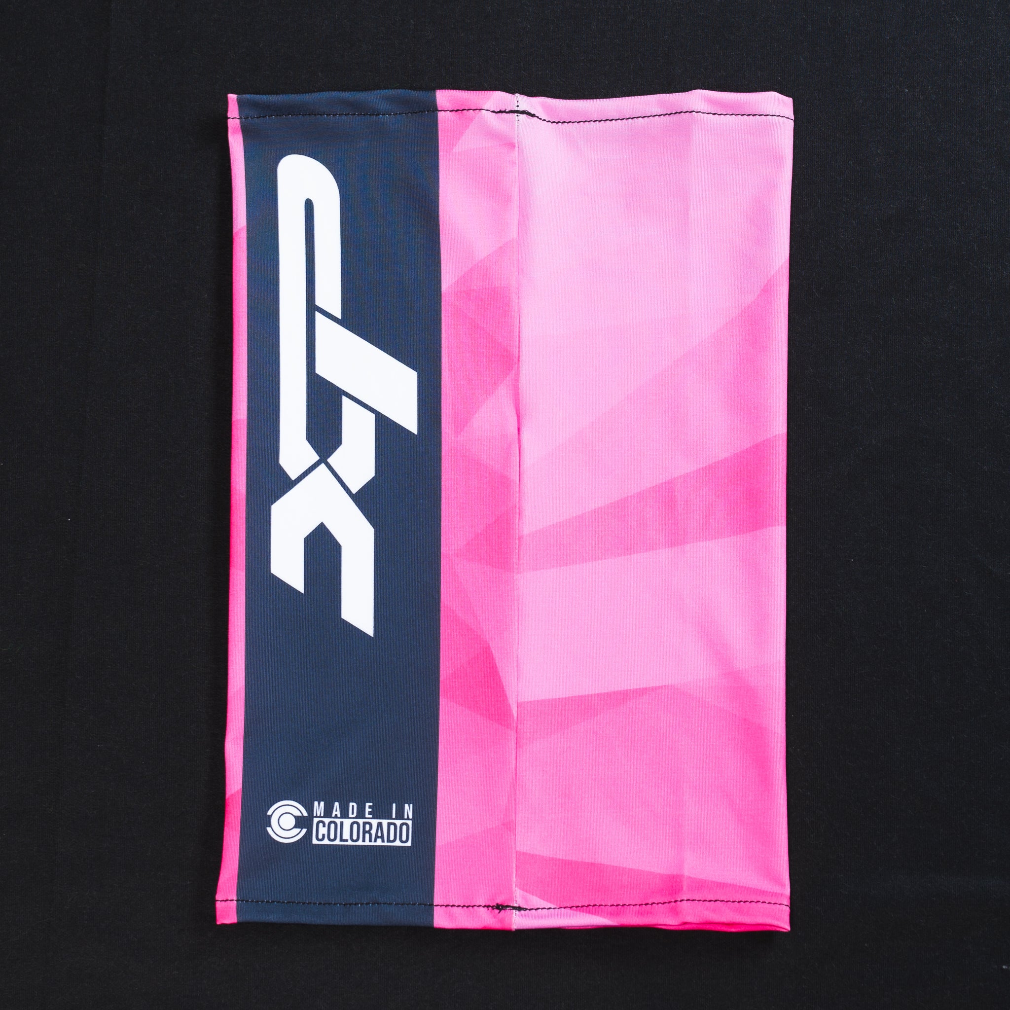 Sublimated Antimicrobial Neck Gaiter in Pink Xtreme Pro Apparel