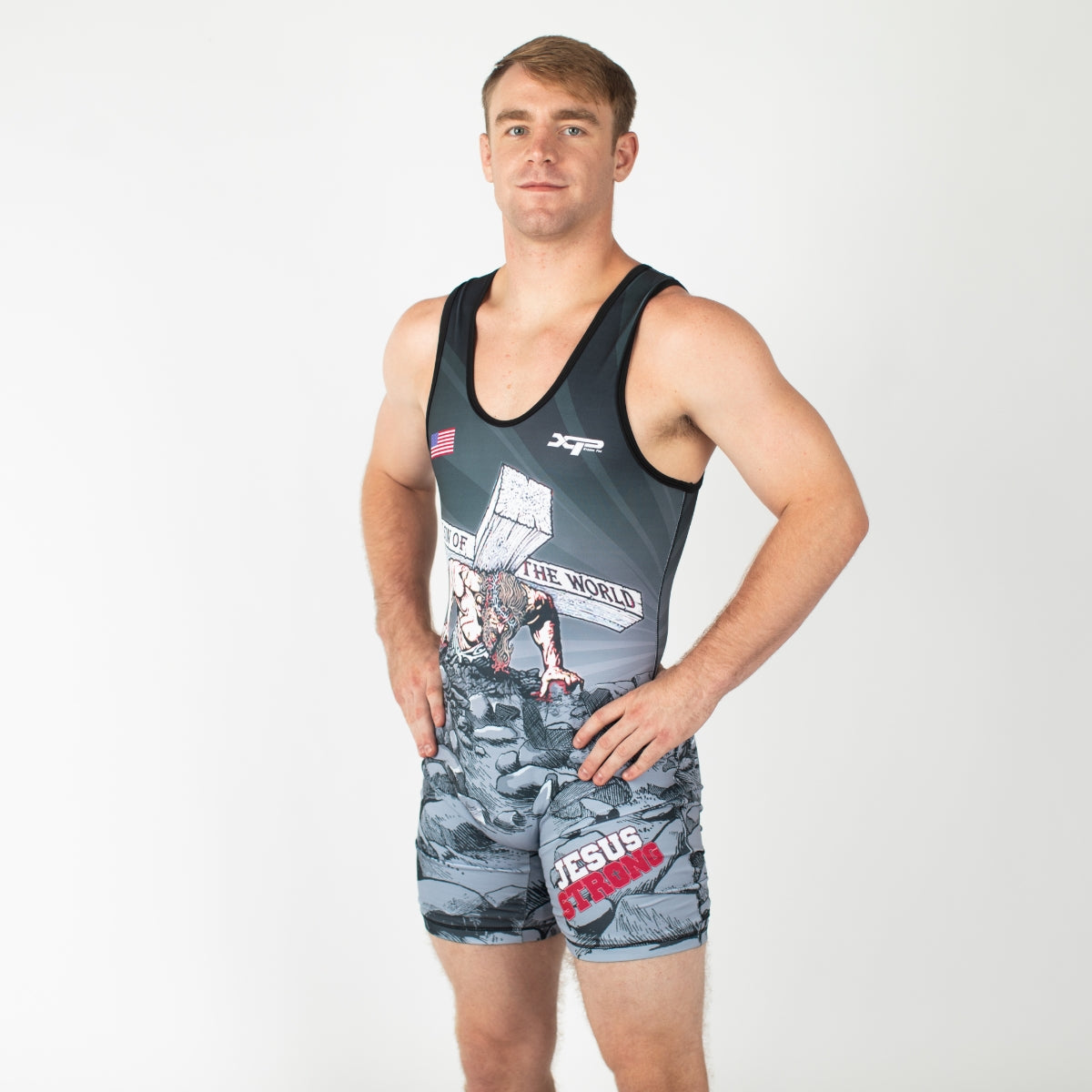 Jesus Strong Singlet
