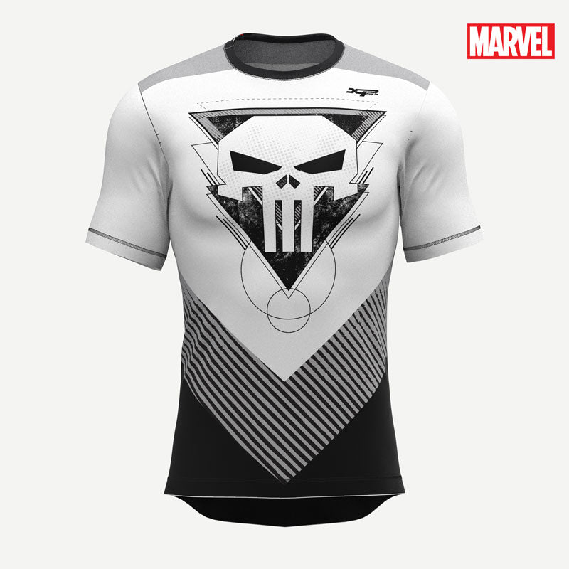 The-Frank-Castle-Punisher-Compression-Tee-Shirt – Xtreme Pro Apparel