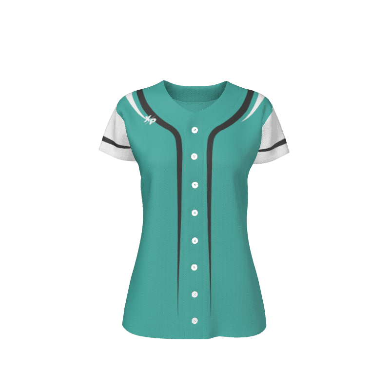 Uniform Builder Fastball Full Button Softball Jerseys. (x 2)