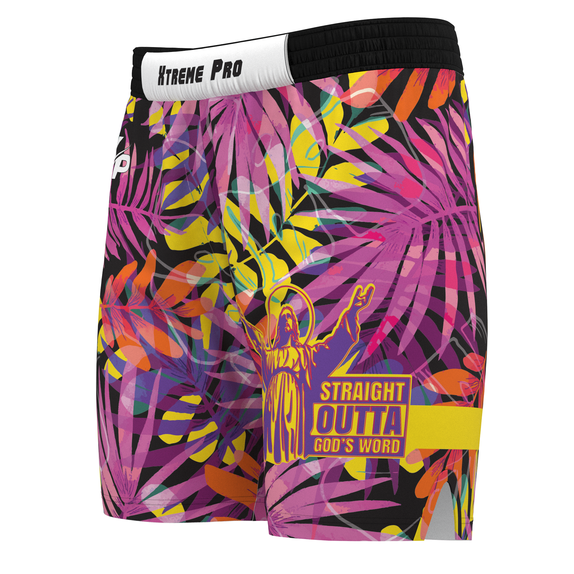 Straight Outta God's Word Fight Shorts