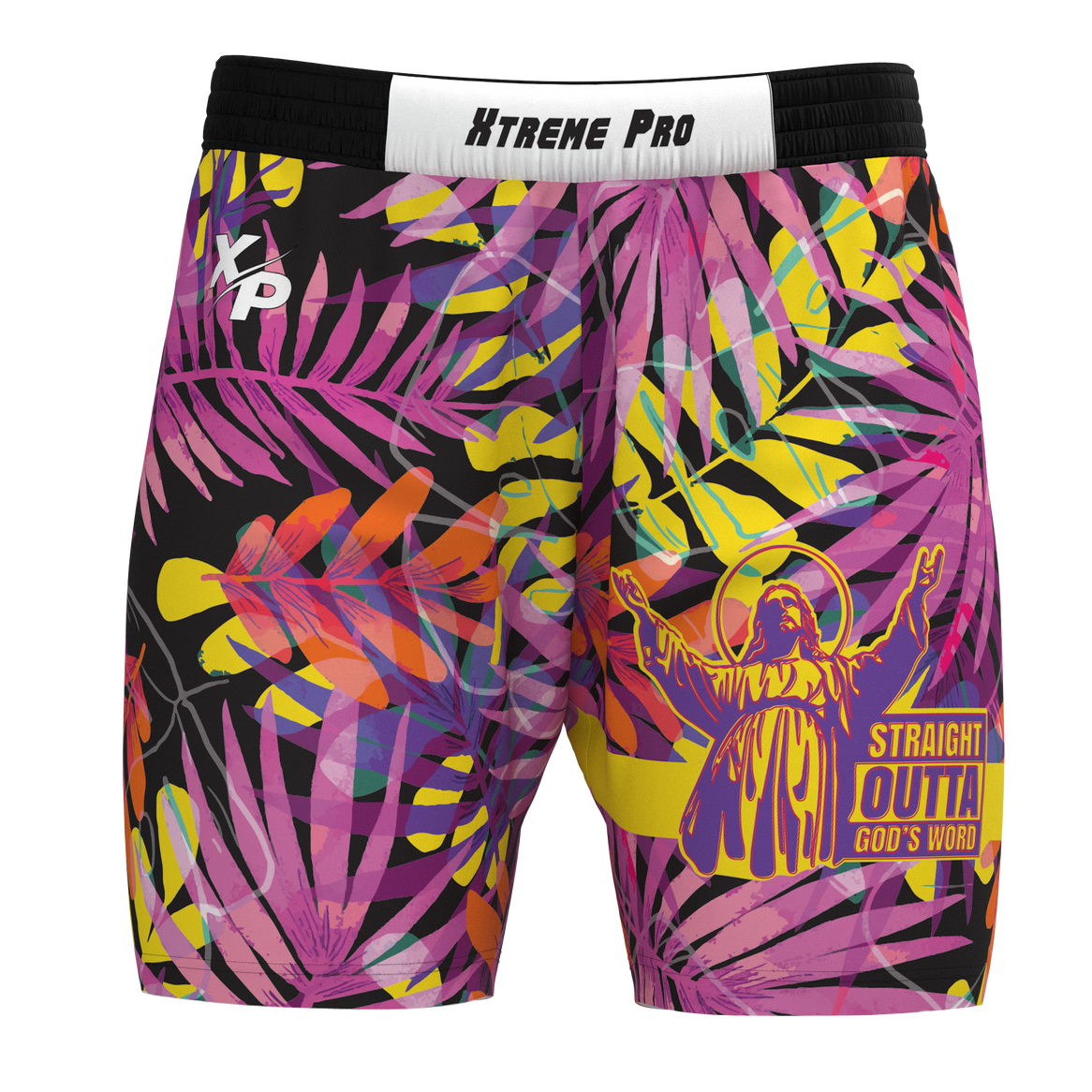 Straight Outta God's Word Fight Shorts