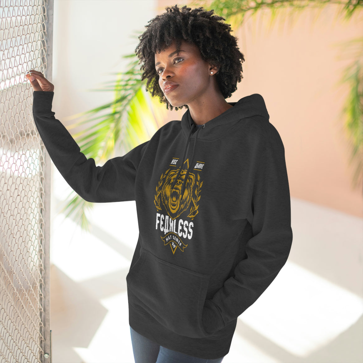 Fearless Mat Sense Wrestling Hoodie