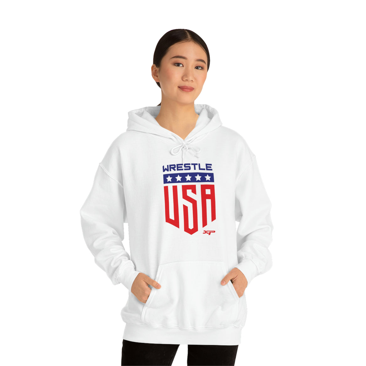 Custom Wrestle USA Hoodie by XPA Gear