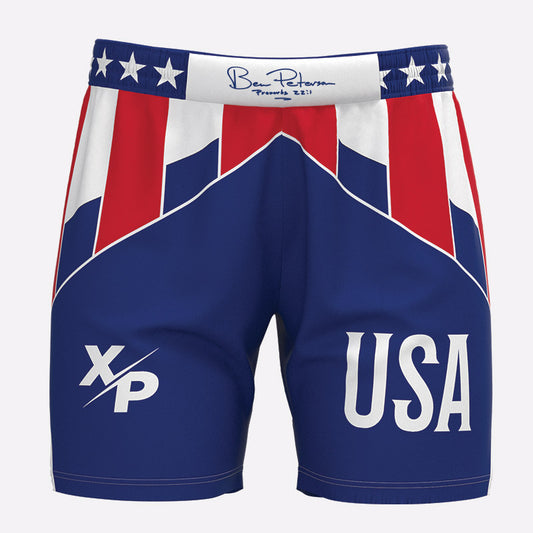 Ben Peterson Olympic Gold Medal 72' Training Shorts Xtreme Pro Apparel