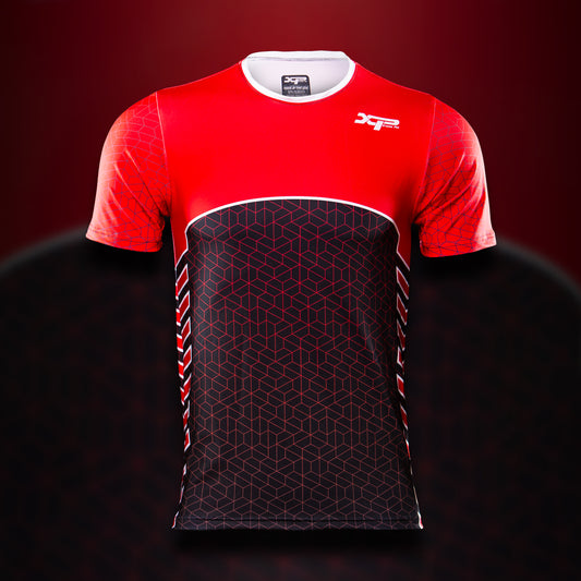 XP International Compression Shirt in Red Xtreme Pro Apparel