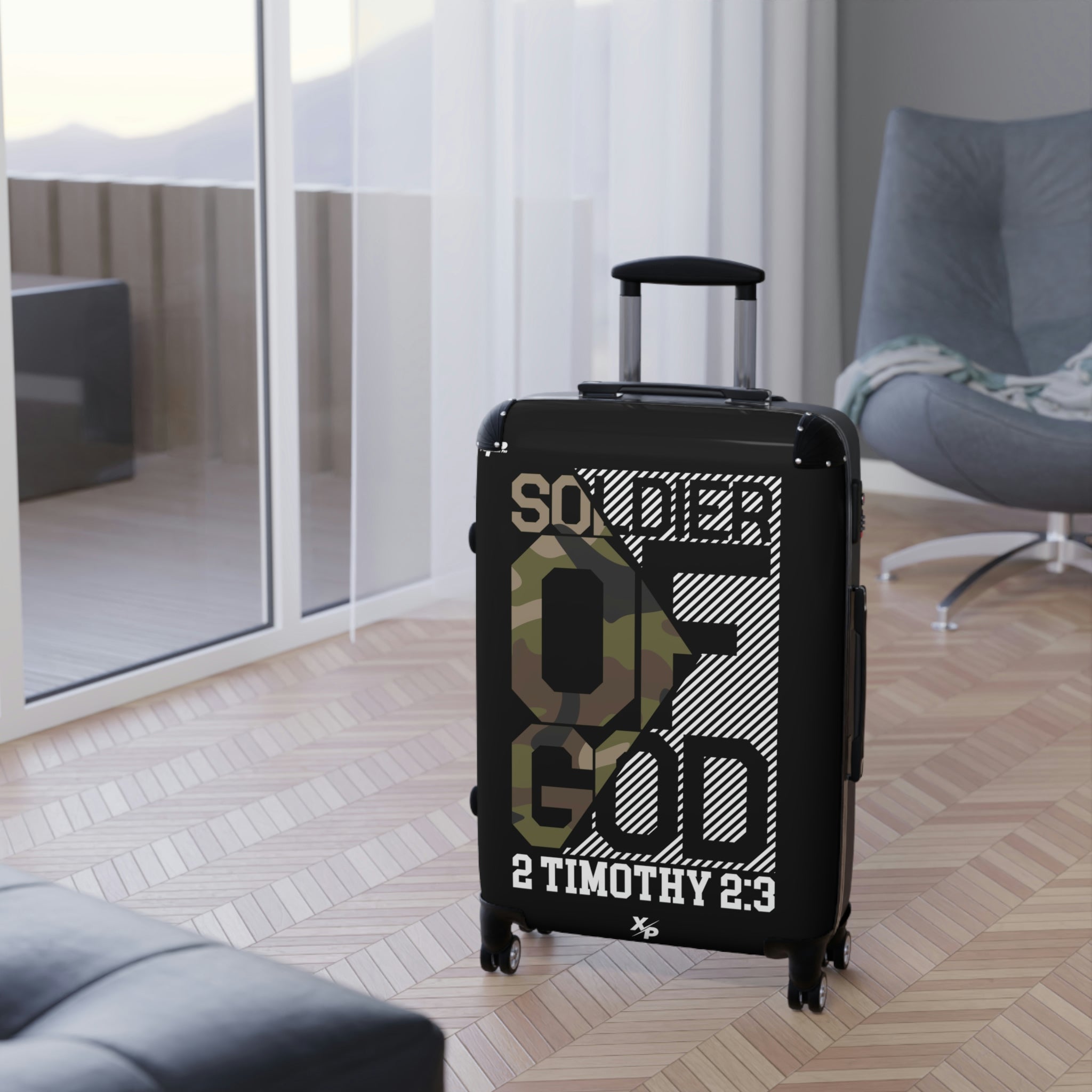 Soldier of God Suitcases by XPA Gear