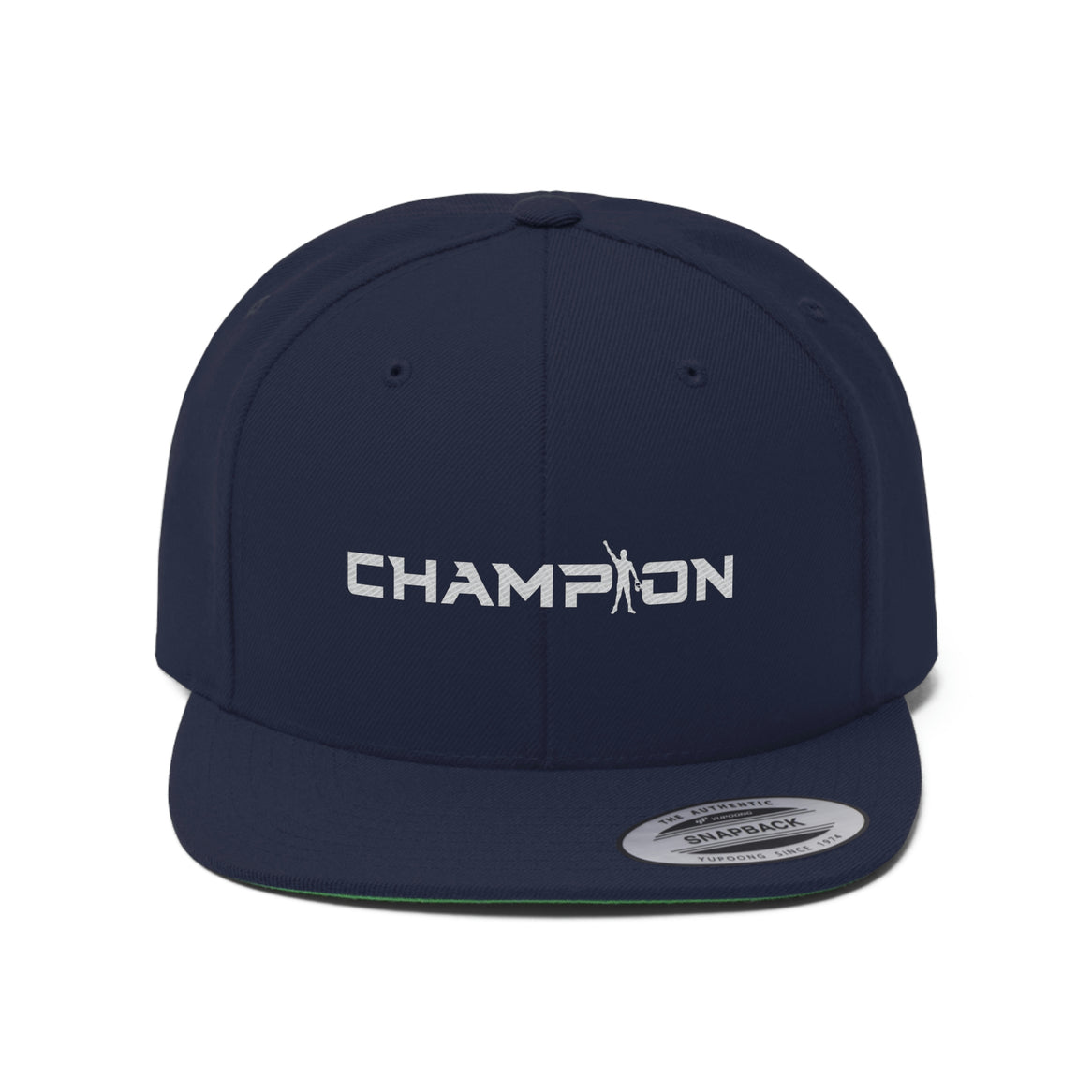 Champion Wrestling Unisex Flat Bill Hat