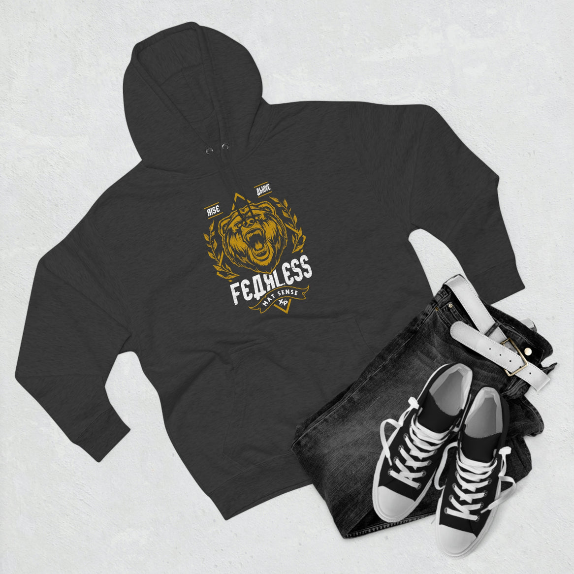 Fearless Mat Sense Wrestling Hoodie