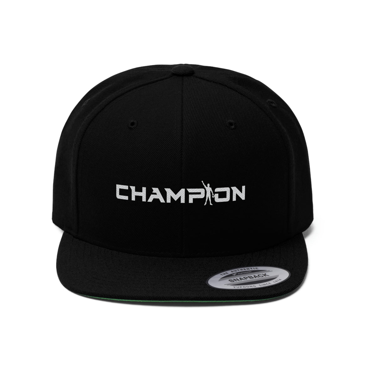 Champion Wrestling Unisex Flat Bill Hat