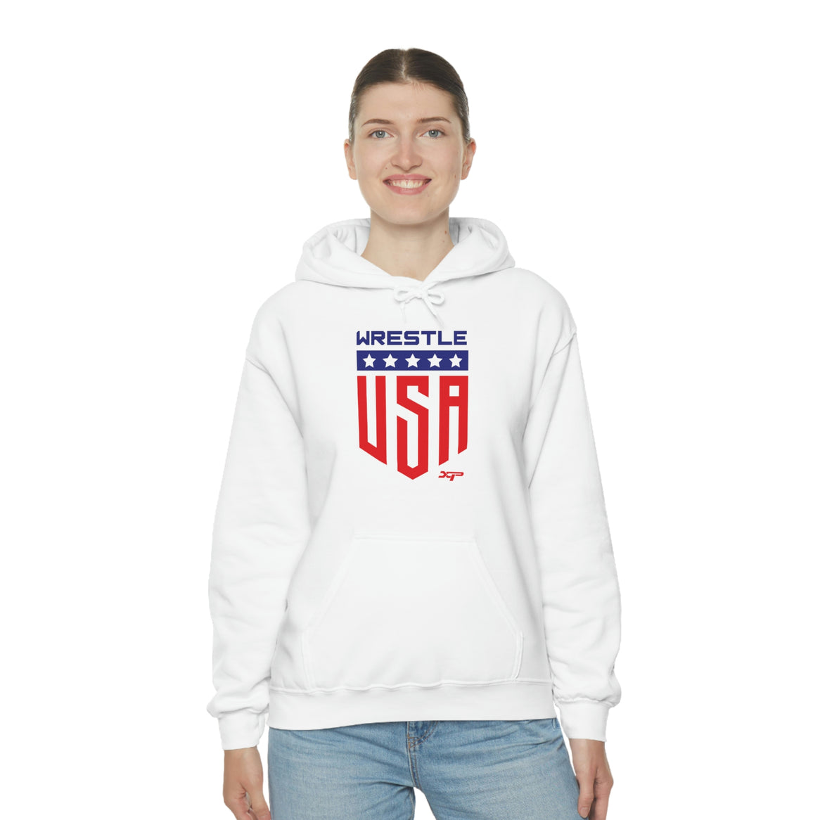 Custom Wrestle USA Hoodie by XPA Gear