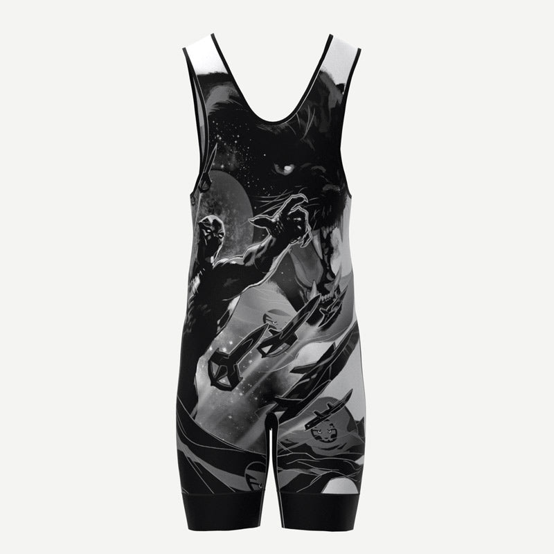 Black Panther Wakanda Singlet Xtreme Pro Apparel