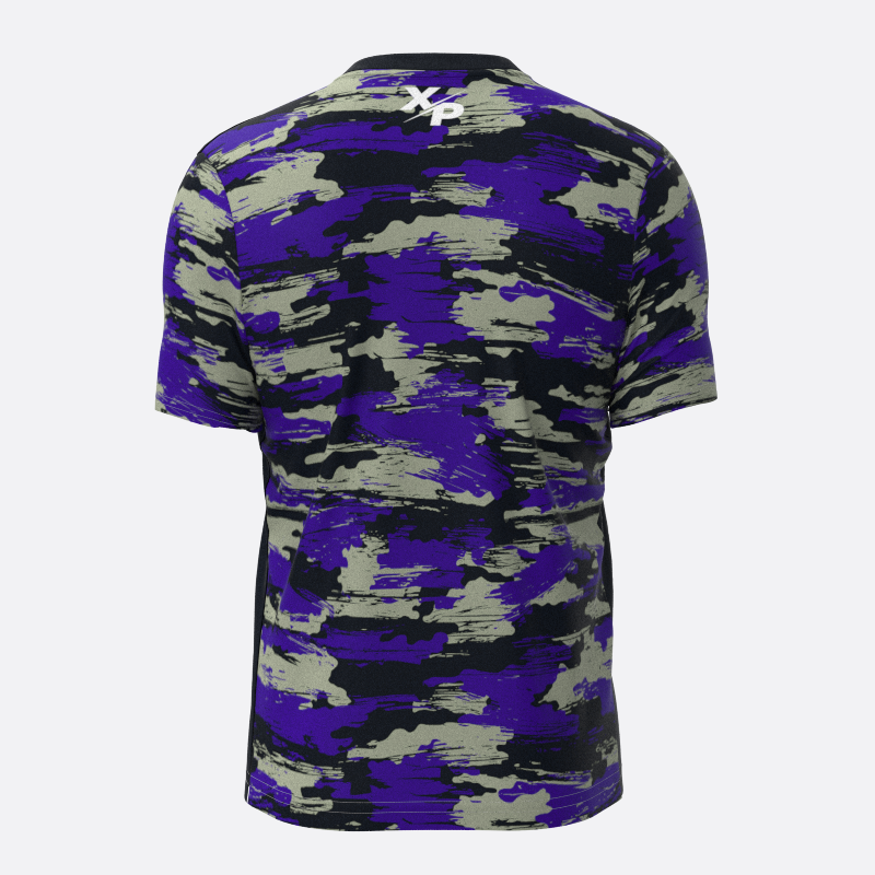 Camo Stripe Short Sleeve Fully Sublimated Dry Fit Xtreme Pro Apparel