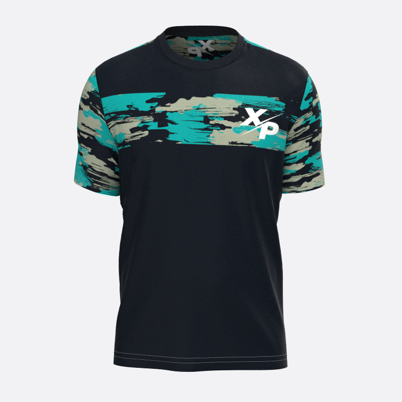 Camo Stripe Short Sleeve Fully Sublimated Dry Fit Xtreme Pro Apparel