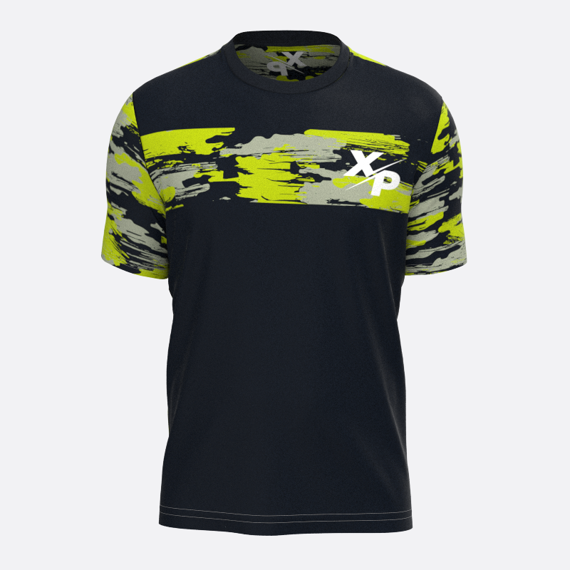 Camo Stripe Short Sleeve Fully Sublimated Dry Fit Xtreme Pro Apparel