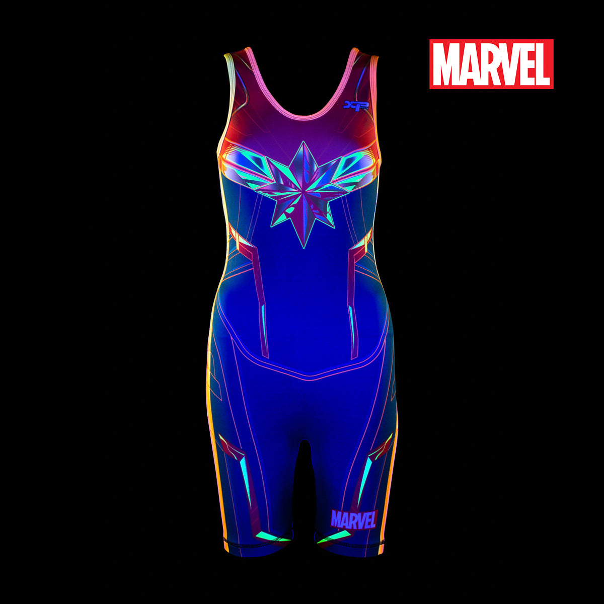 Captain Marvel Singlet *Cosmic Edition Available Xtreme Pro Apparel