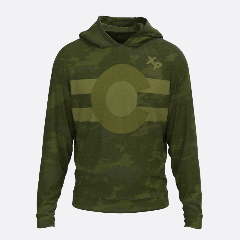 Grey Colorado Camo Fully Sublimated Hoodie