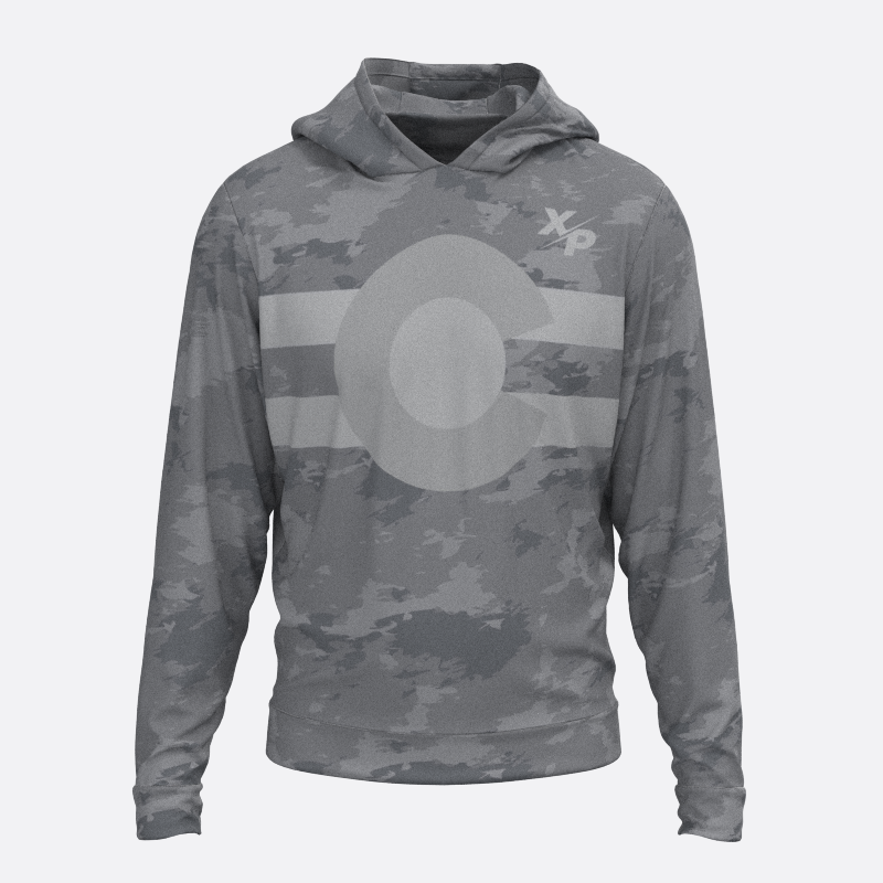 Grey Colorado Camo Fully Sublimated Hoodie