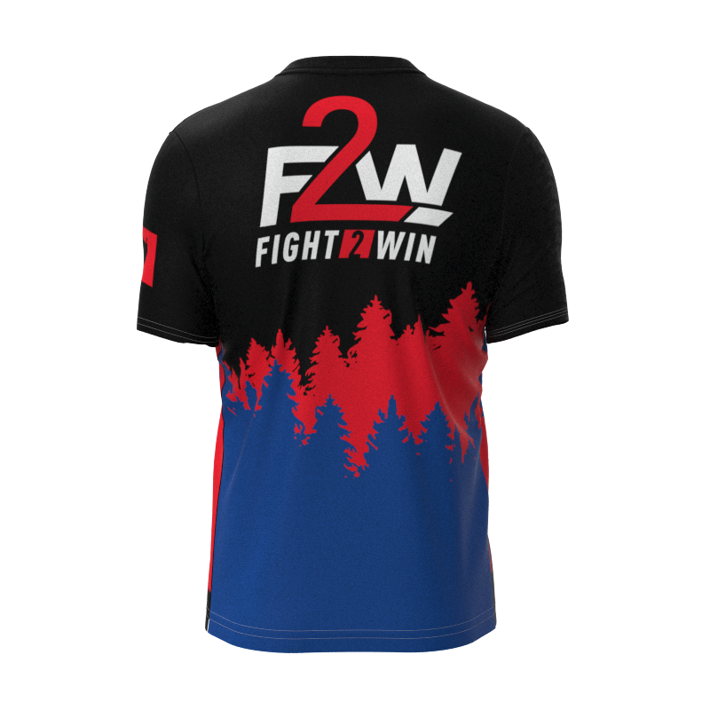Exclusive F2W Sublimated Short Sleeve Dry Fit