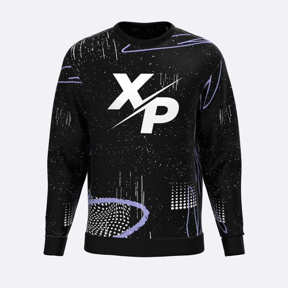 Glitch Fully Sublimated Crewneck Sweatshirt