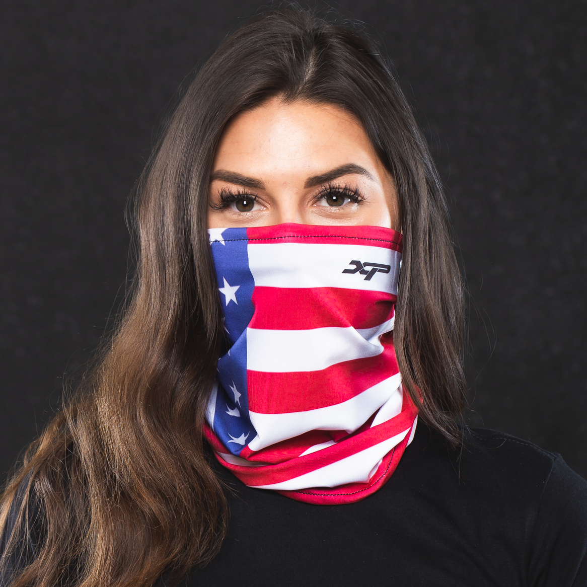 Sublimated Antimicrobial Neck Gaiter in USA Xtreme Pro Apparel