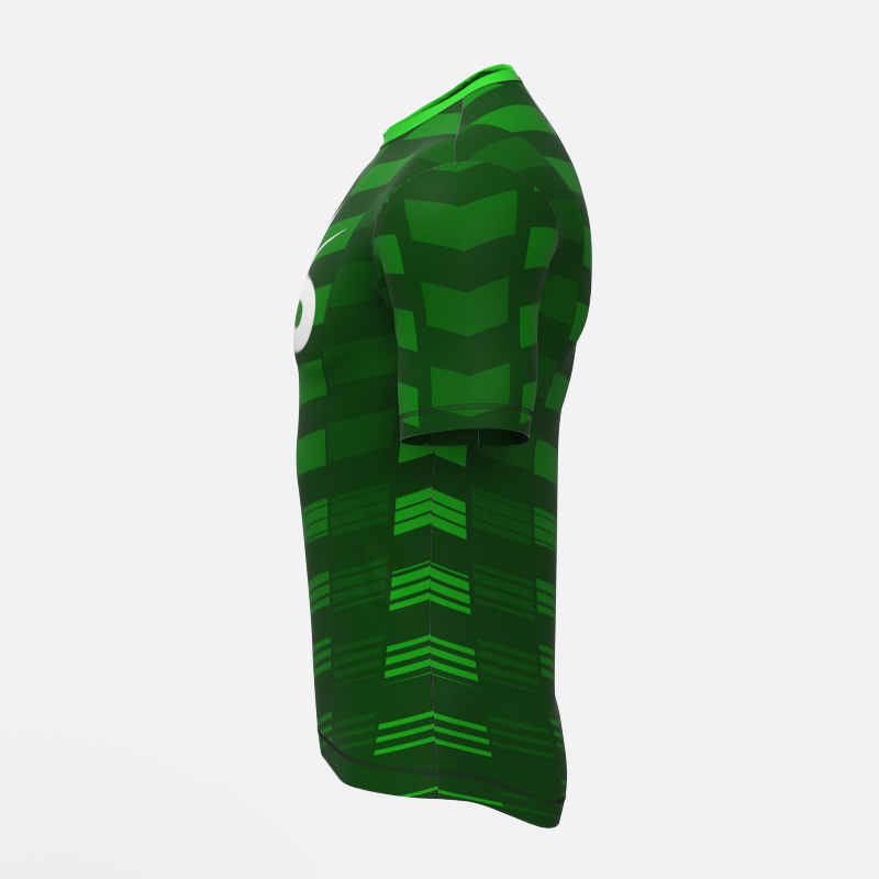 Machine Fully Sublimated Compression Tee in Green Xtreme Pro Apparel