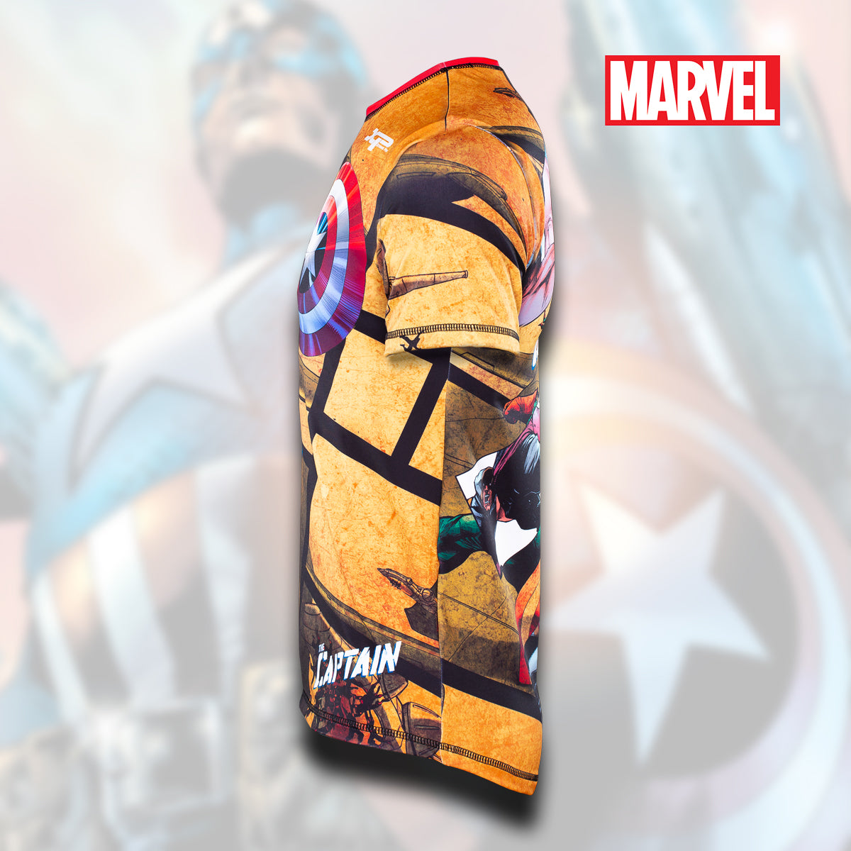 Captain America "The Captain" Compression Shirt Xtreme Pro Apparel