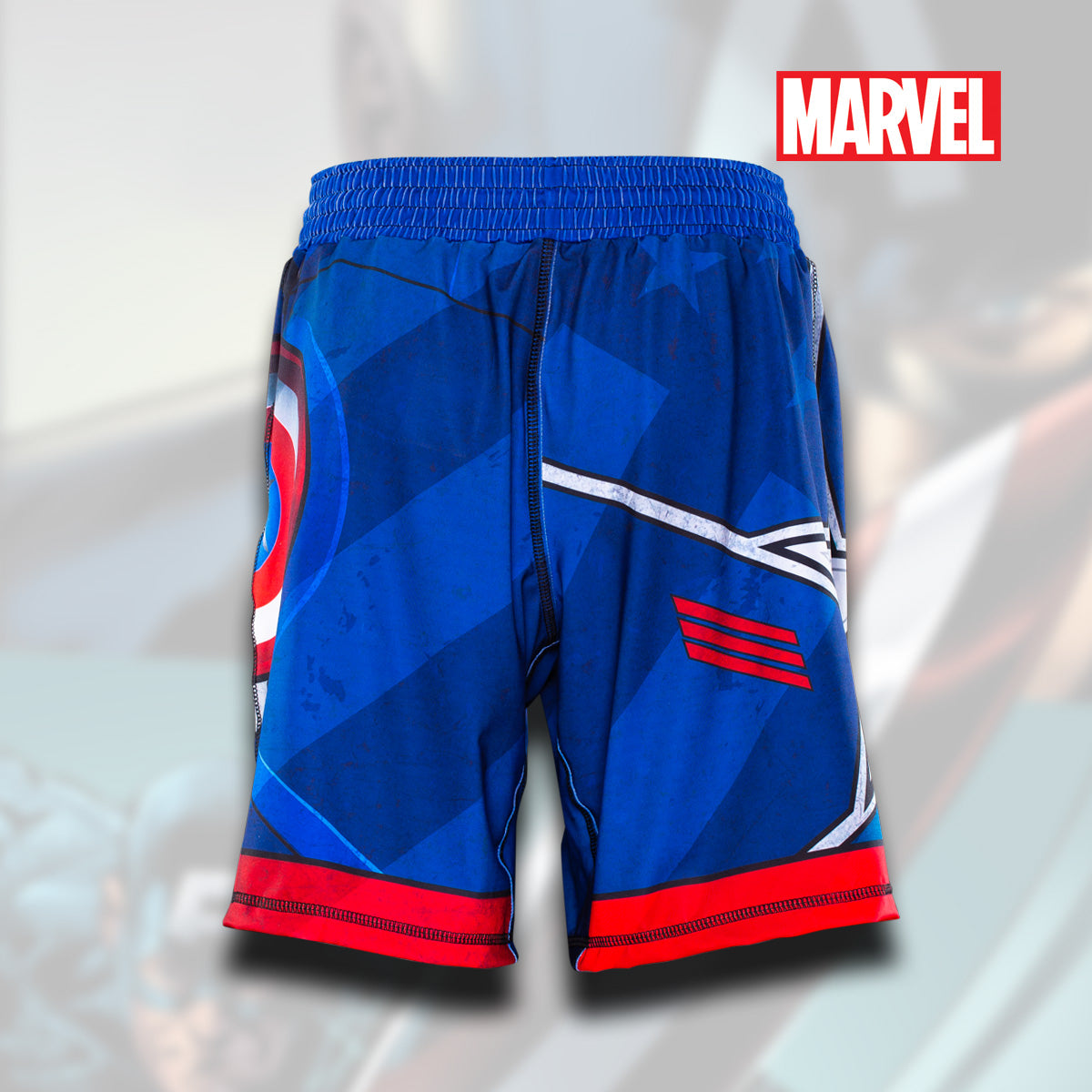 Captain America "Suit" Fight Shorts Xtreme Pro Apparel