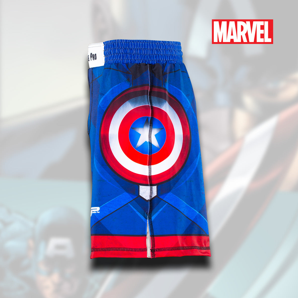 Captain America "Suit" Fight Shorts Xtreme Pro Apparel