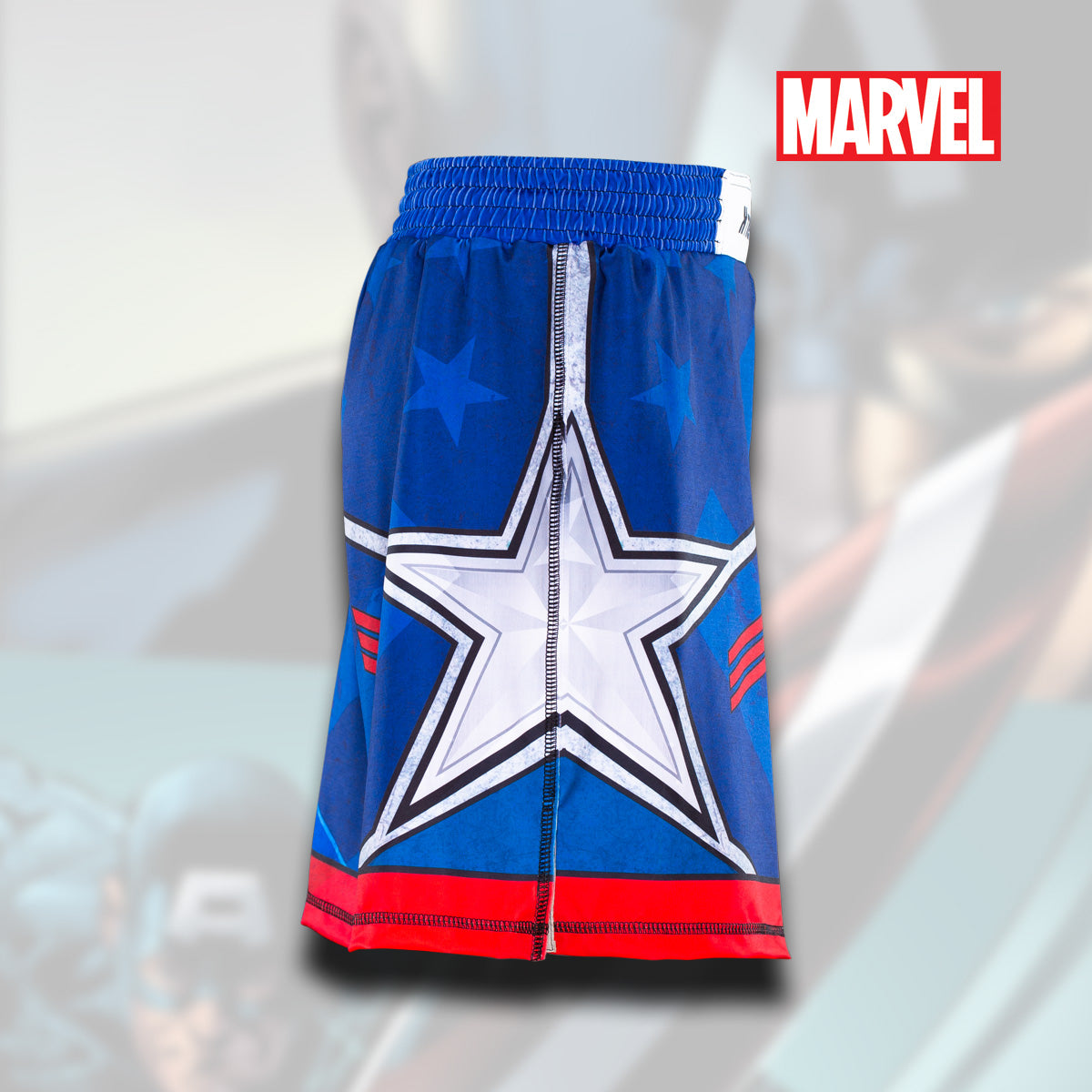 Captain America "Suit" Fight Shorts Xtreme Pro Apparel
