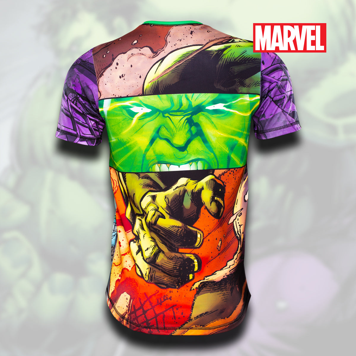 The Incredible Hulk "Rage" Compression Shirt Xtreme Pro Apparel