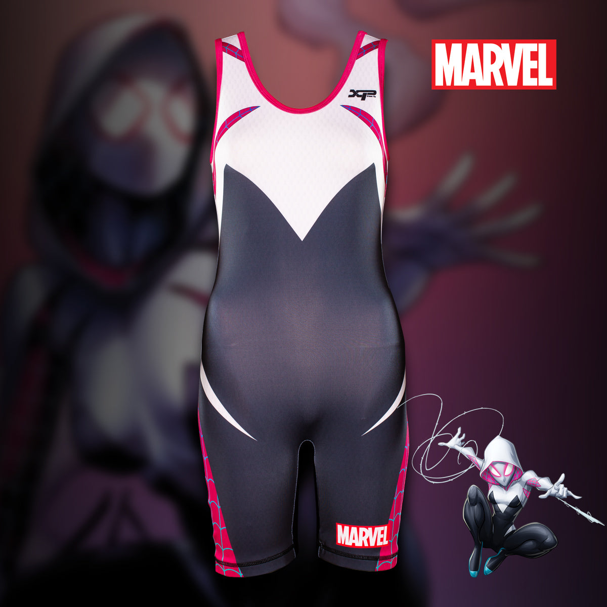 Spider-Gwen Singlet (Female Cut) Xtreme Pro Apparel