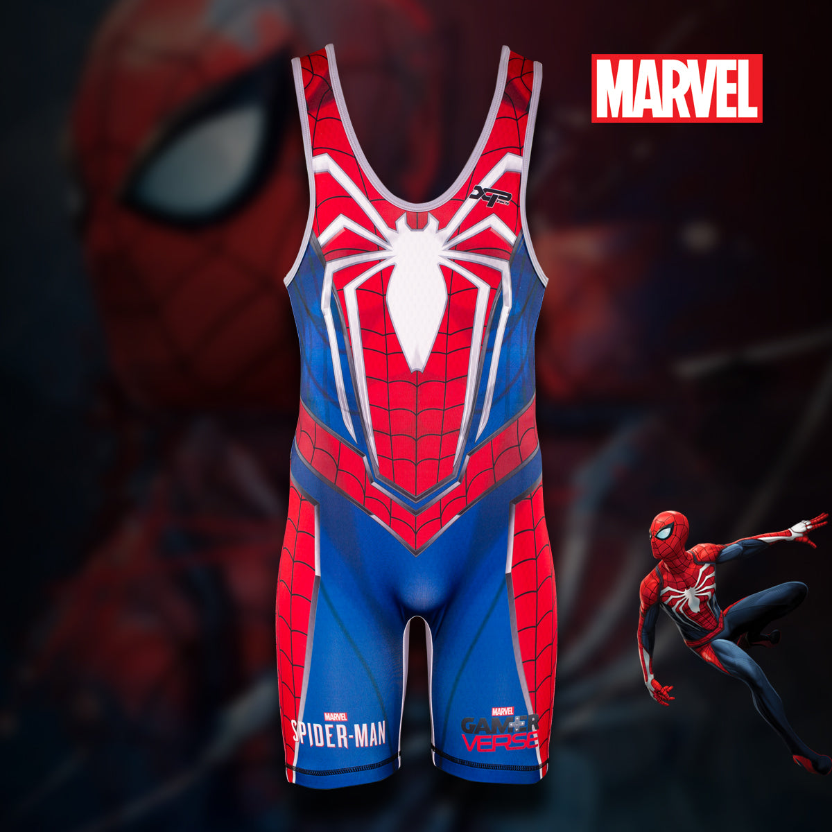 Spiderman Gamerverse Singlet *Cosmic Edition Available Xtreme Pro Apparel