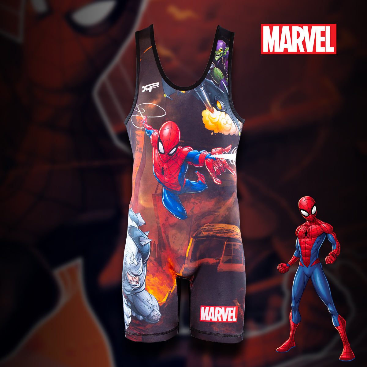 Spiderman "Spider VS" Singlet Xtreme Pro Apparel