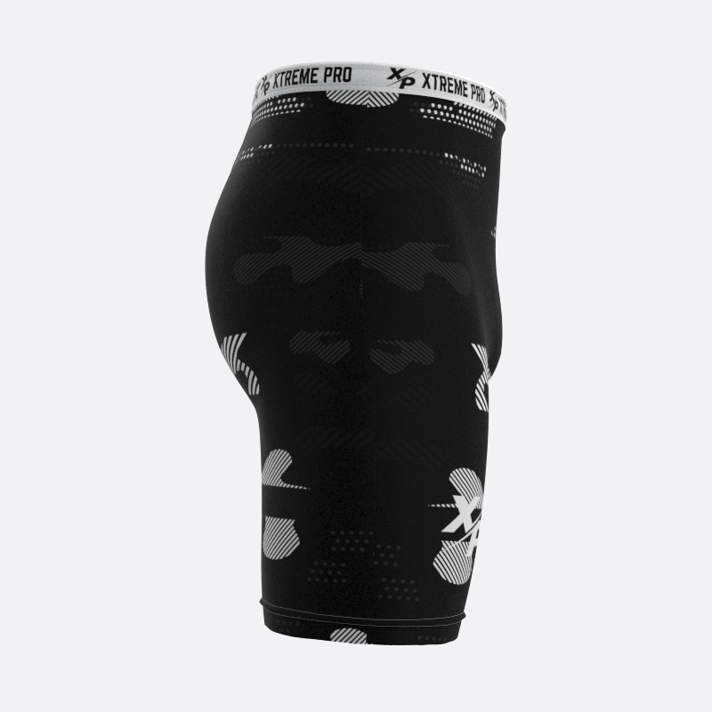 Midnight Camo Compression Shorts in White Xtreme Pro Apparel