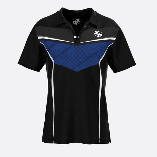 Captain Fully Sublimated Polo in Blue Xtreme Pro Apparel