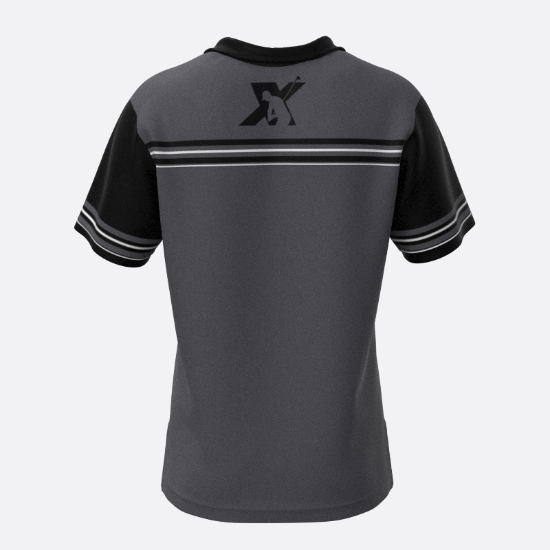 Classic Fully Sublimated Polo in Gray Xtreme Pro Apparel