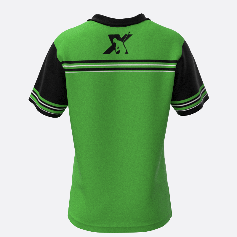 Classic Fully Sublimated Polo in Green Xtreme Pro Apparel