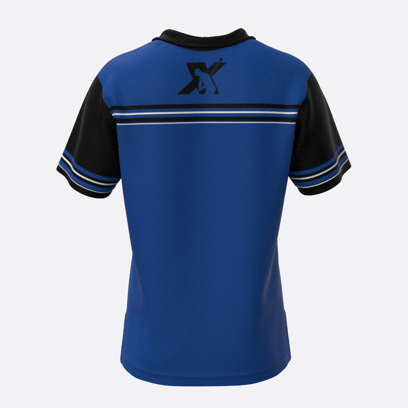 Classic Fully Sublimated Polo in Royal Blue Xtreme Pro Apparel