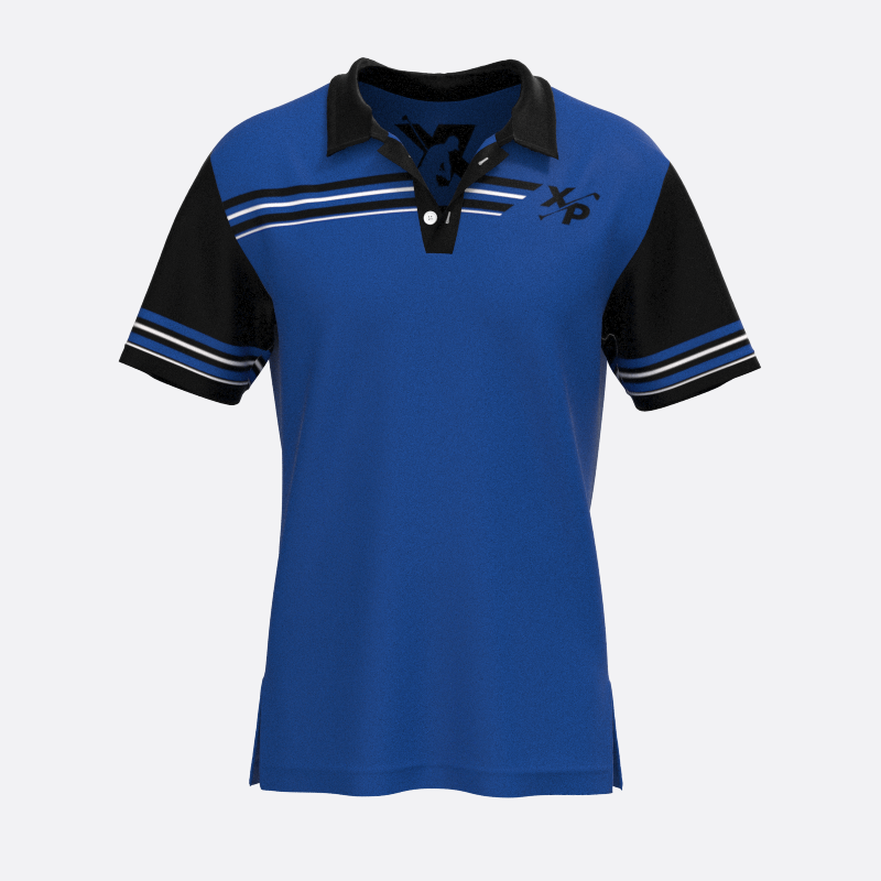 Classic Fully Sublimated Polo in Royal Blue Xtreme Pro Apparel