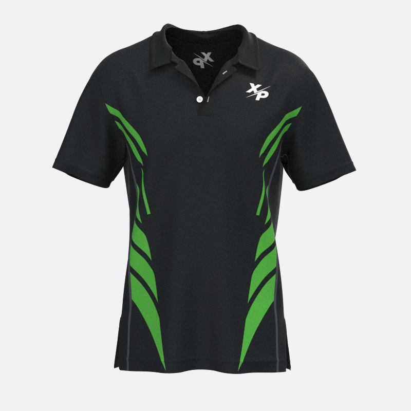 Eagle Fully Sublimated Polo in Green Xtreme Pro Apparel