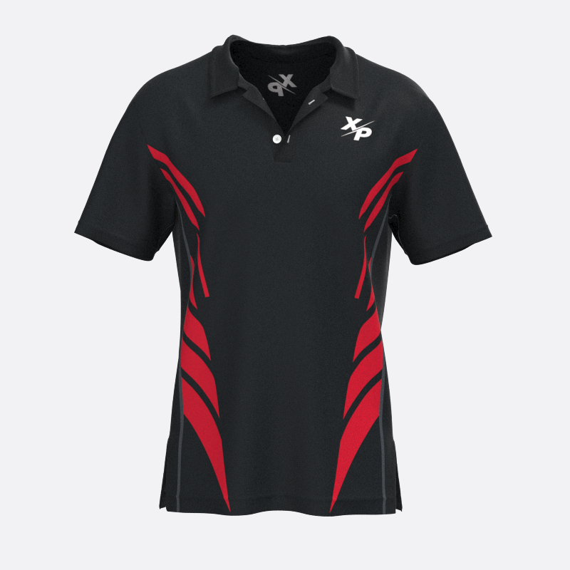 Eagle Fully Sublimated Polo in Red Xtreme Pro Apparel