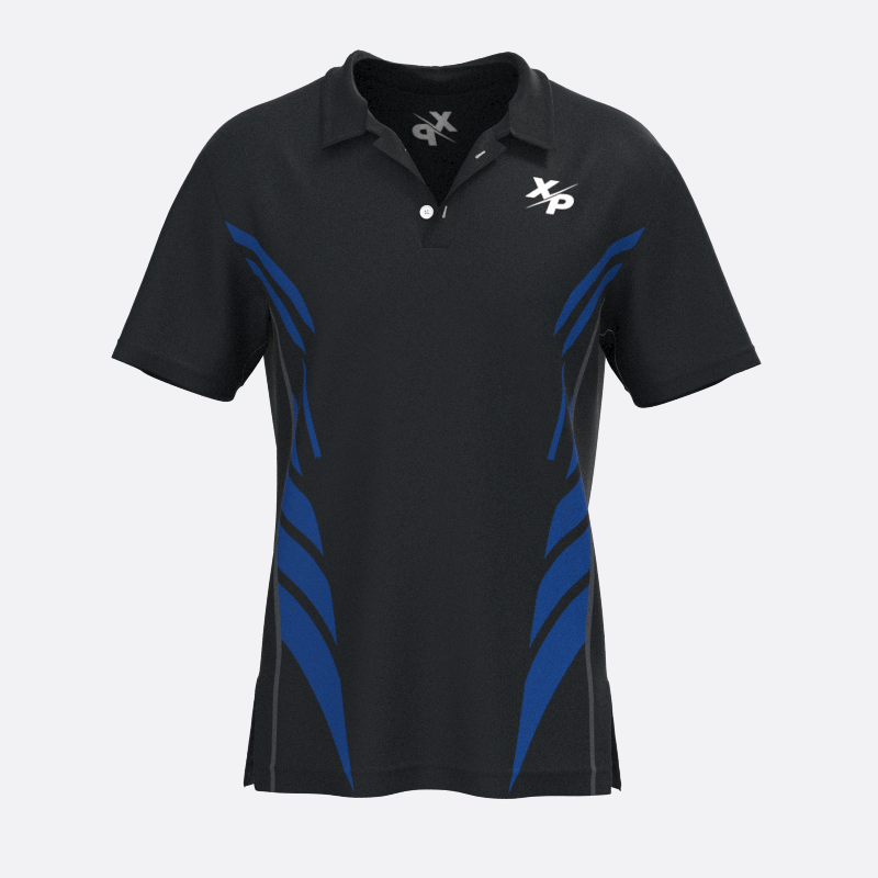 Eagle Fully Sublimated Polo in Royal Blue Xtreme Pro Apparel