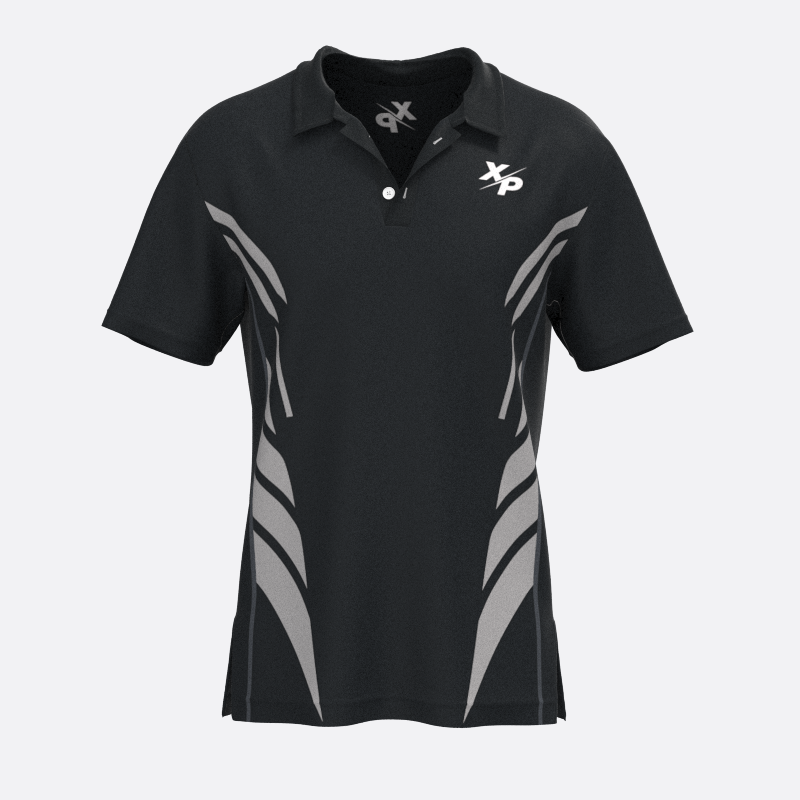 Eagle Fully Sublimated Polo in Silver Xtreme Pro Apparel