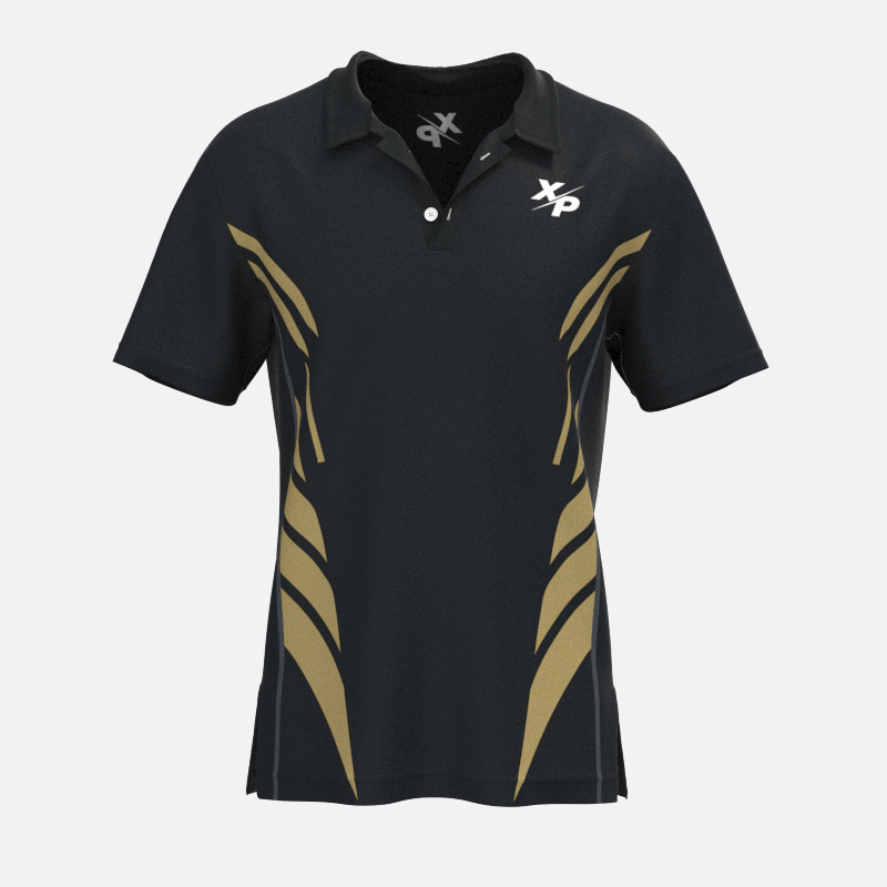 Eagle Fully Sublimated Polo in Vegas Gold Xtreme Pro Apparel
