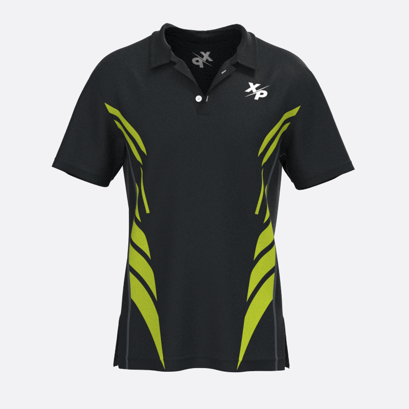 Eagle Fully Sublimated Polo in Yellow Xtreme Pro Apparel