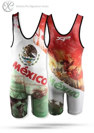 Mexico Wrestling Singlet Xtreme Pro Apparel