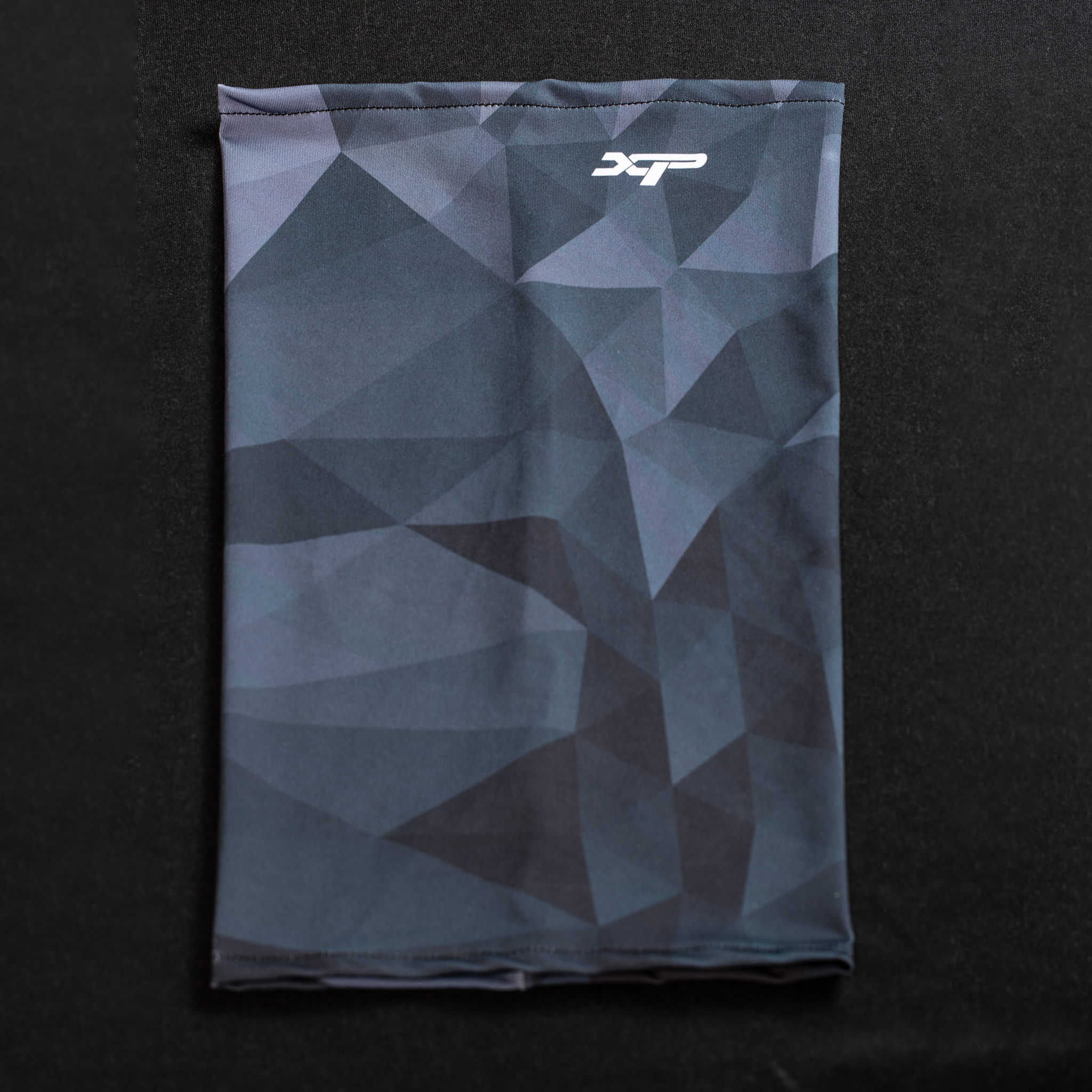 Sublimated Antimicrobial Neck Gaiter in Black Xtreme Pro Apparel