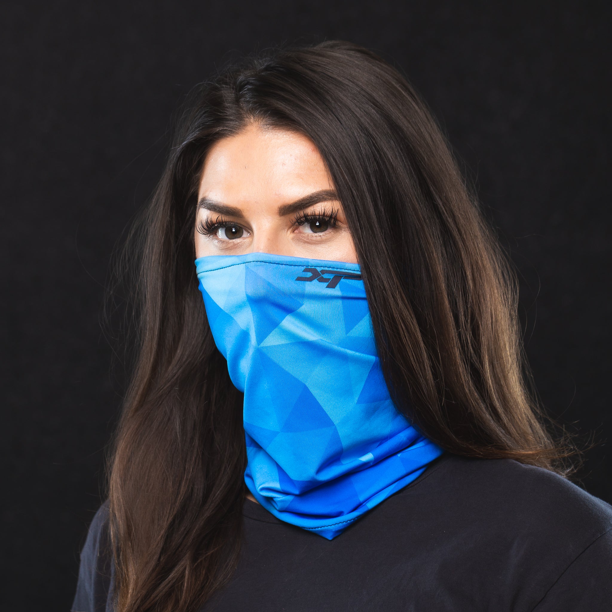 Sublimated Antimicrobial Neck Gaiter in Blue Xtreme Pro Apparel
